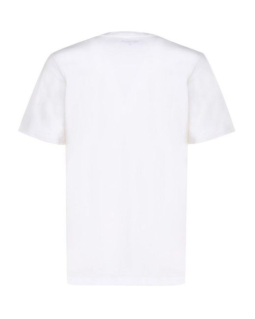 Carhartt Short Sleeved Crewneck T-shirt in White for Men | Lyst