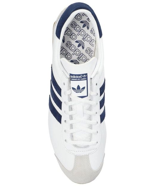 Adidas Originals Blue Country Og Low-top Sneakers