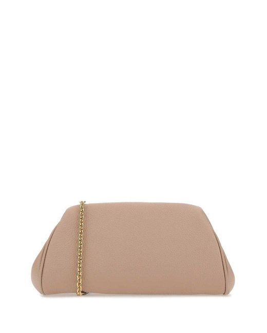 Ferragamo Skin Pink Leather Gancini 