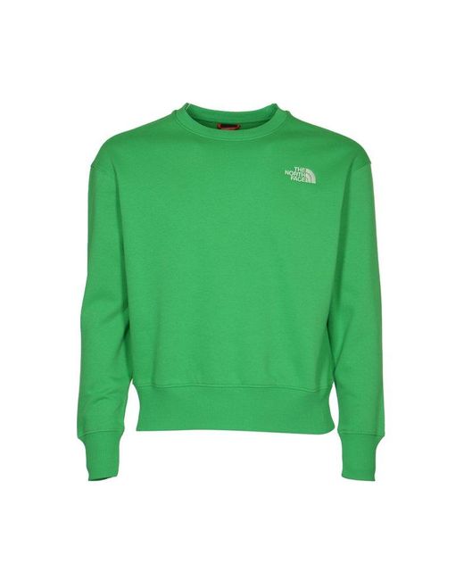 The North Face Green Essential Crewneck Sweatshirt