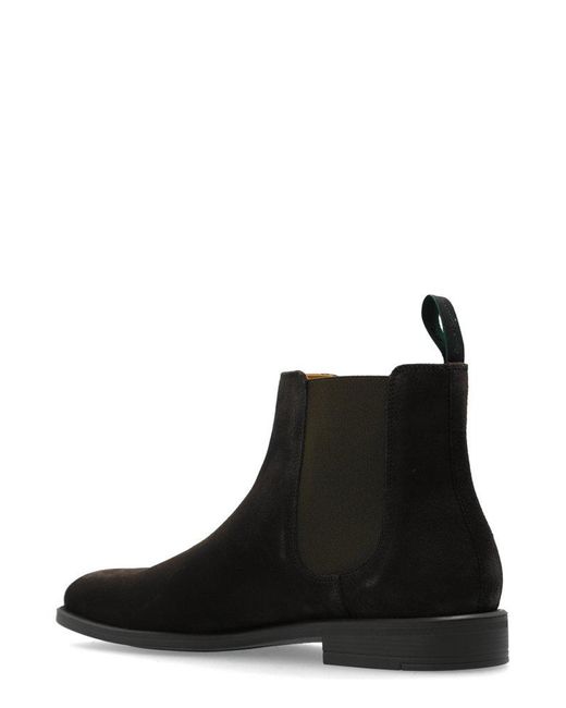 PS by Paul Smith Black Cedric Chelsea Boots for men