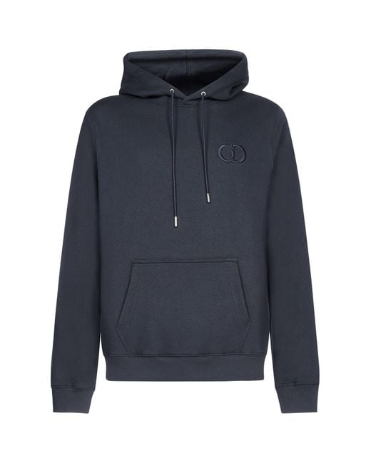 Dior Blue Cd Icon Hoodie for men