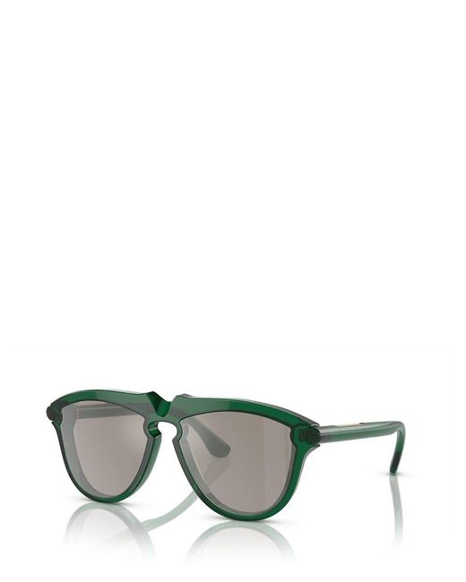 Burberry Gray Aviator Sunglasses for men