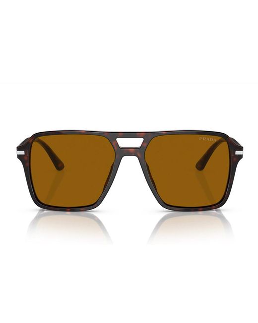 Prada Multicolor Aviator Sunglasses for men