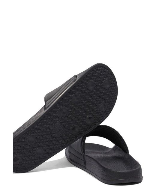Carhartt Black Logo Debossed Slippers for men
