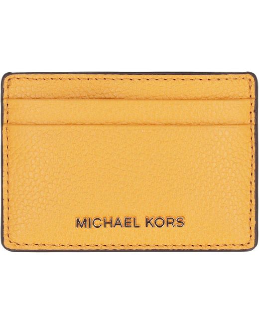 MICHAEL Michael Kors Yellow Jet Set Cardholder