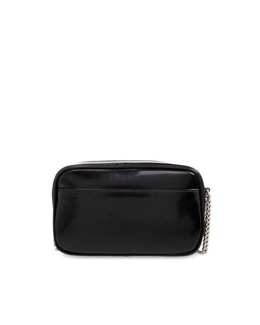 Saint Laurent Black ‘Lou Mini’ Shoulder Bag