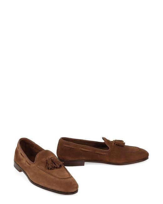 Church's Brown Tassel Detailed Loafers