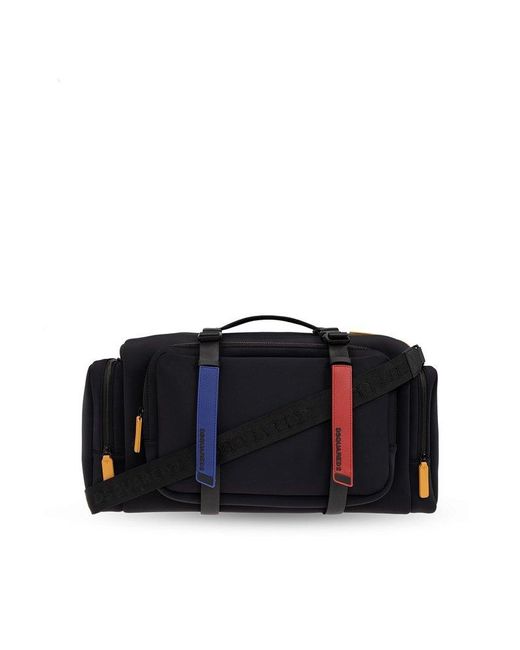 DSquared² Black Hand Luggage With Logo, for men