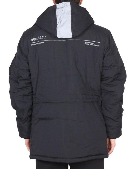 Alpha Industries Blue Arctic Expedition Jacket for men