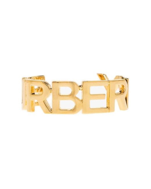 Burberry Metallic Brass Bracelet