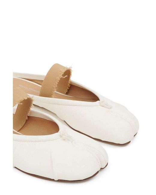 Maison Margiela White Ballet Shoes
