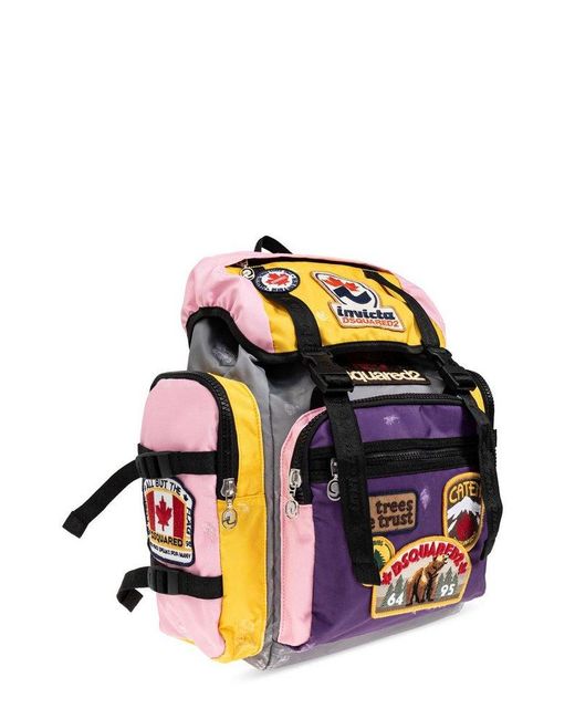 DSquared² Multicolor Backpack Capsule Invicta