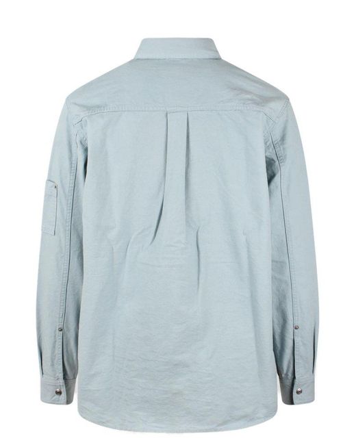 Dior Blue Christian Couture Overshirt for men