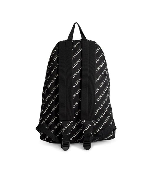 balenciaga logo backpack