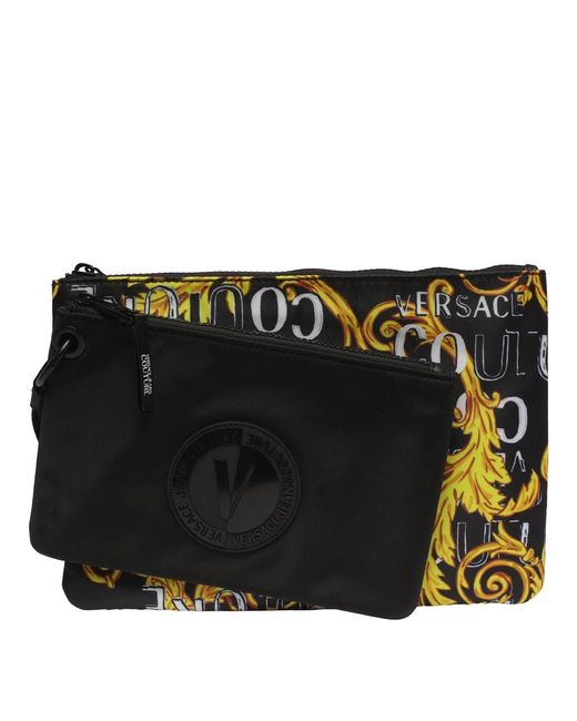 Versace Jeans Couture Couture Logo Pochette in Black for Men | Lyst Canada
