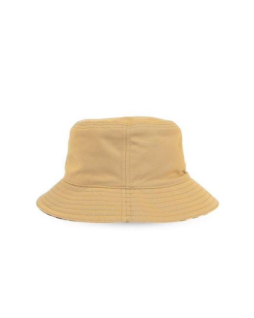 Burberry Natural Reversible Bucket Hat, for men