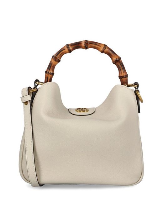 Gucci Diana Small Shoulder Bag in Metallic Lyst