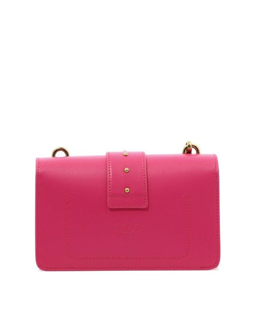 Pinko Pink Love One Mini Crossbody Bag