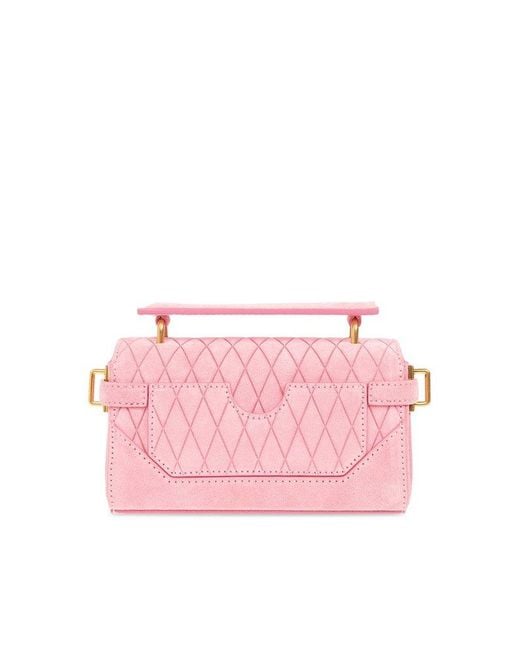 Balmain Pink 'B-Buzz 19' Shoulder Bag