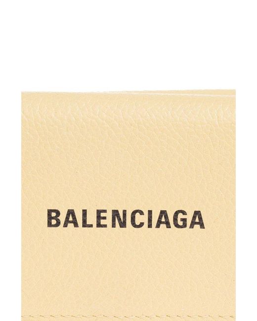 Balenciaga Natural Leather Wallet,