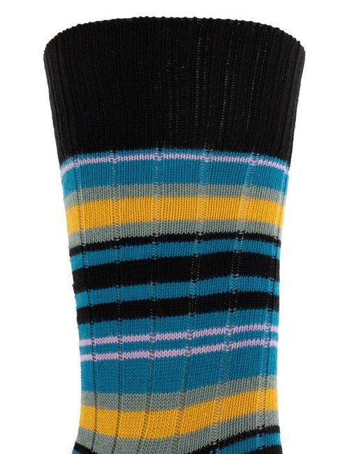 Paul Smith Black Cotton Socks, for men