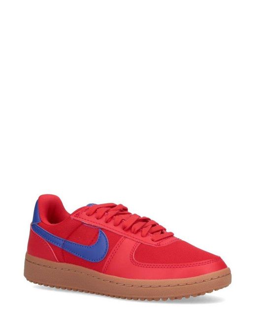 Nike Red Field General Casual Sneakers