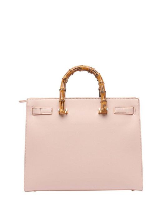 Liu Jo Pink Zipped Shopping Bag