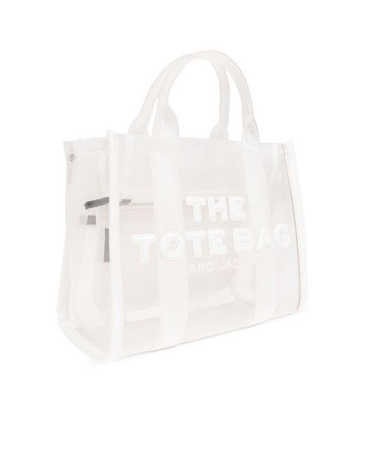 Marc Jacobs White 'the Mesh Tote Small' Shopper Bag,