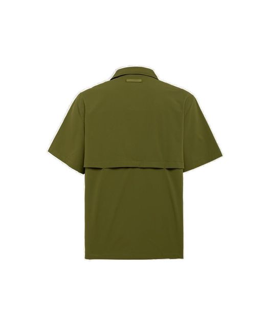 The North Face Green First Trail Short-sleeved Shirt for men