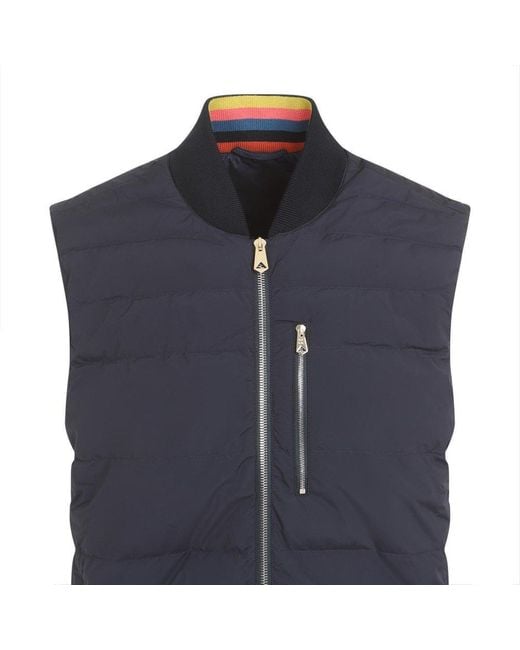 Paul Smith Blue Stylish Waistcoat For for men