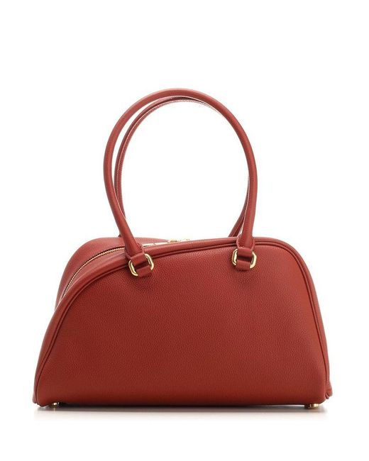 Burberry Red Shield Twin Small Tote Bag