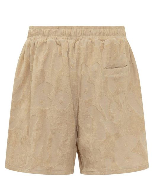 Bonsai Natural Embossed Casual Shorts for men