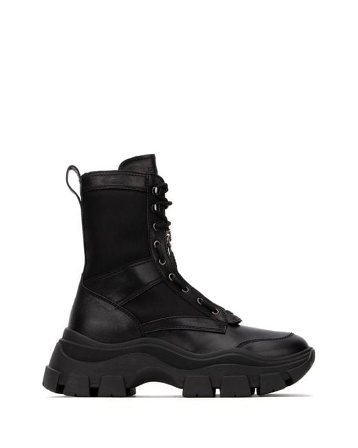 Prada Chunky Combat Boots in Black for Men | Lyst