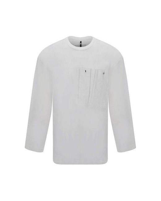 OAMC White Donner Long Sleeved Crewneck T-shirt for men