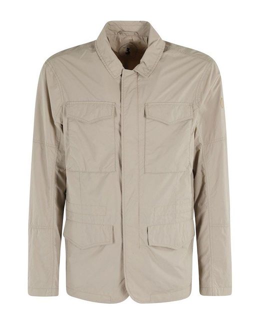 Save The Duck Natural Logo Patch Lightweight Jacket for men