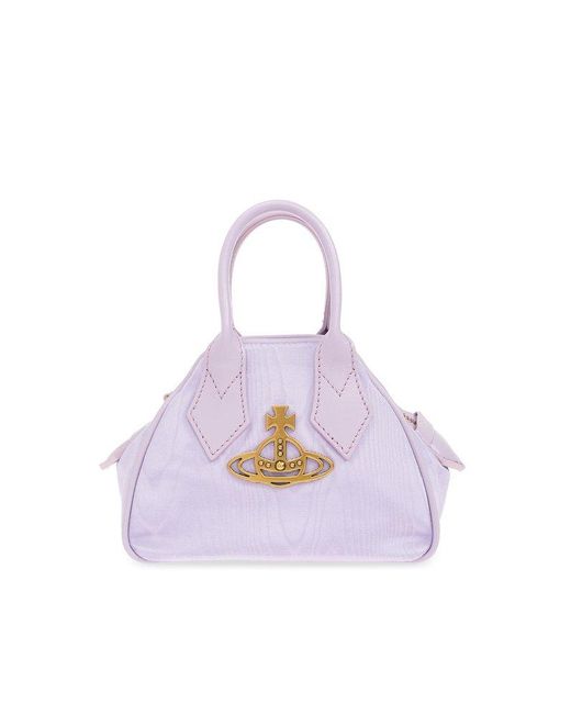 Vivienne Westwood Purple 'yasmine Mini' Shoulder Bag,