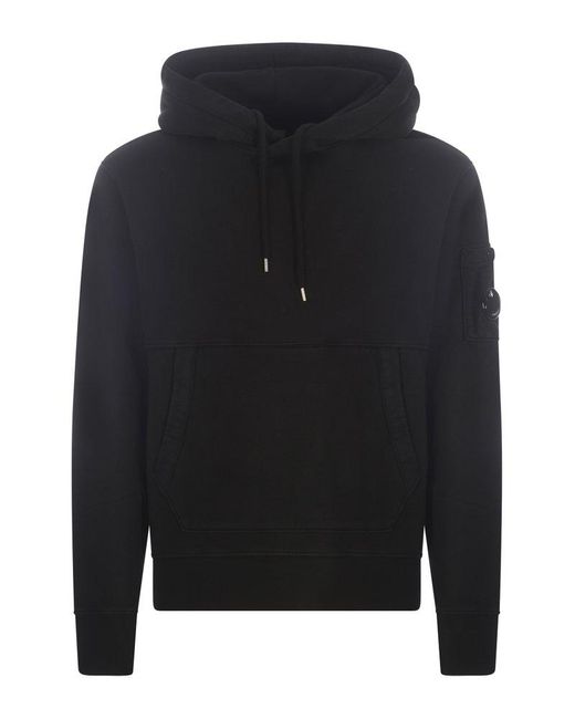 C P Company Blue Hoodie for men