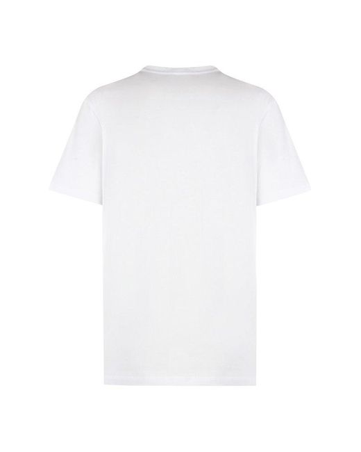 Isabel Marant White Cotton Crew-Neck T-Shirt