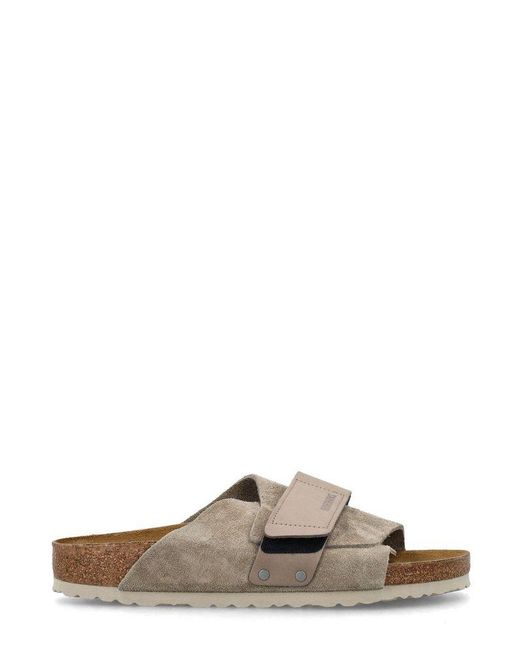 Birkenstock Brown Touch-Strap Slip-On Wrap Sandals