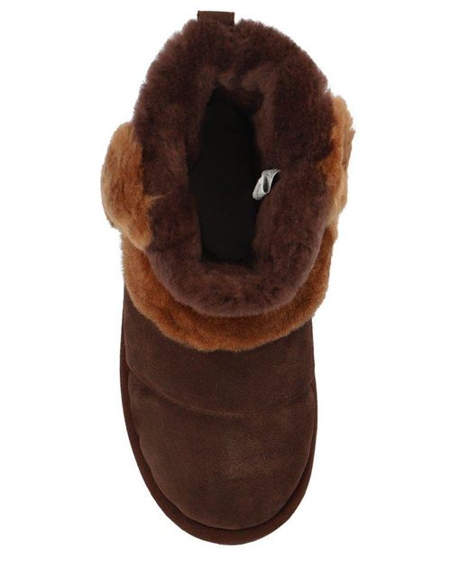 Ugg Brown Classic Chillapeak Round Toe Boots