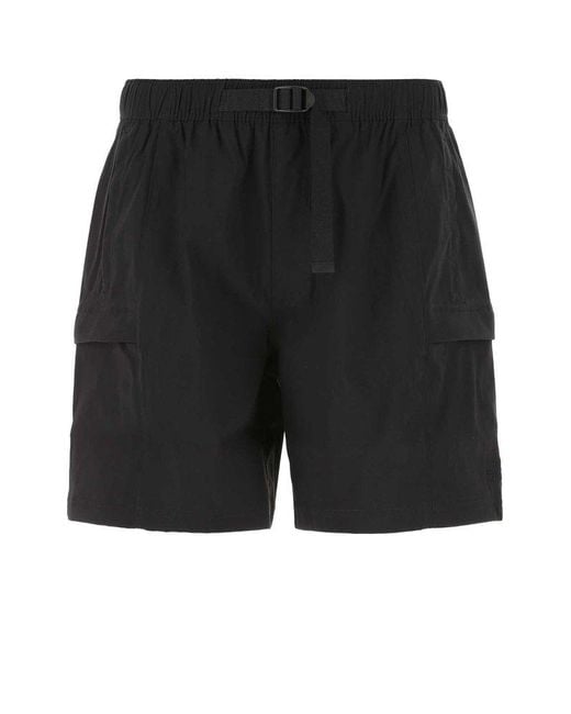 The North Face Beltedwaist Cargo Shorts in Black for Men Lyst Australia