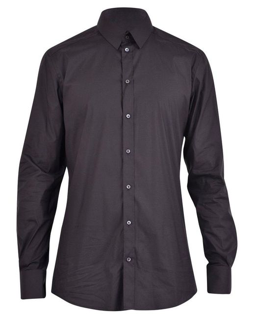 Dolce & Gabbana Black Classic Shirt for men