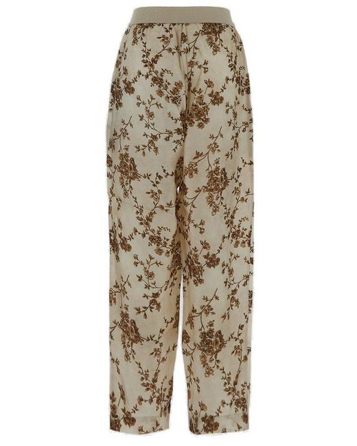 Uma Wang Natural Palmer Tapered-Leg Trousers