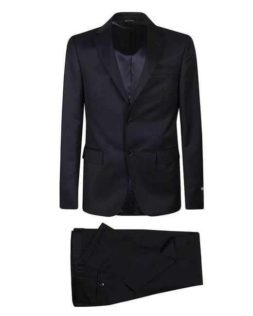 Zegna Blue Lux Tailoring Suit for men