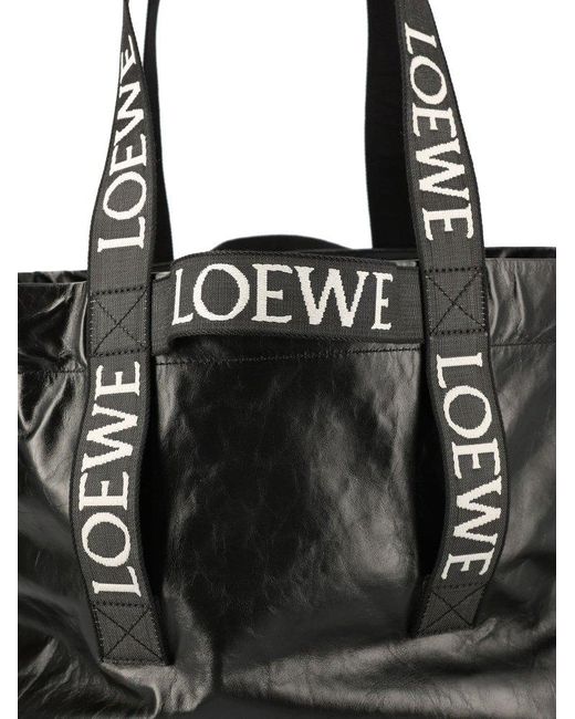 Loewe Black Feld Shopper Bag for men