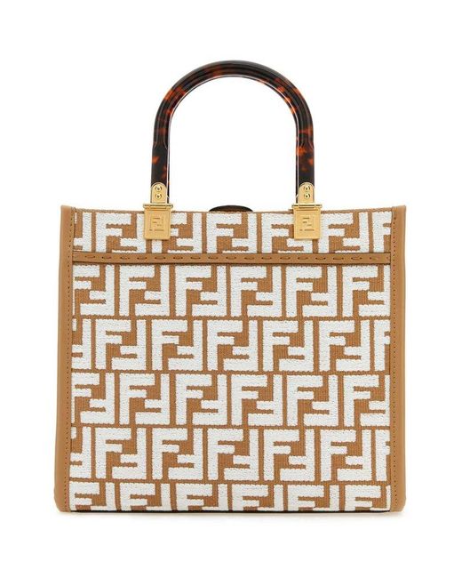 Fendi Natural Sunshine Medium Bag