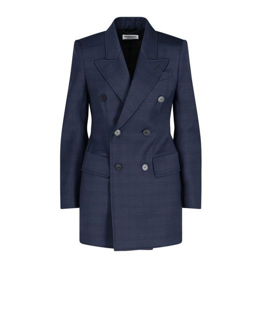 balenciaga hourglass blazer