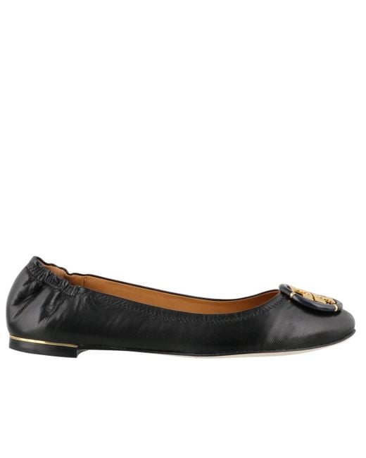 tory burch ballet flats elastic