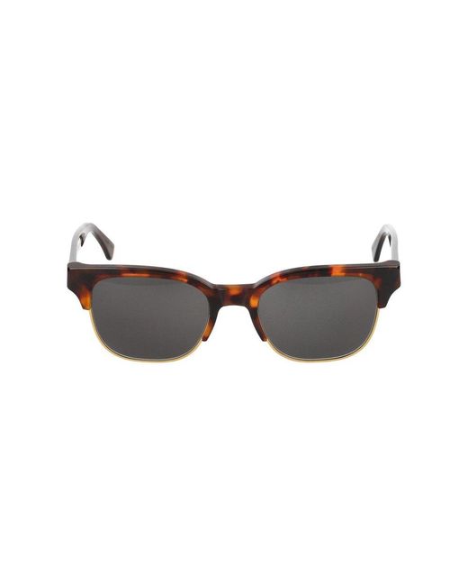 Retrosuperfuture Multicolor Square Frame Sunglasses